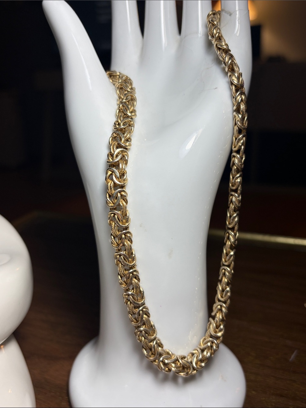 Vintage 925 Italy Rope Chain Necklace - Women Jewelry